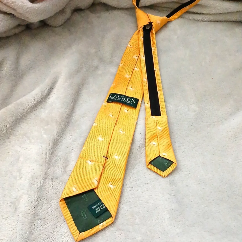 Boy’s Polo Ralph Lauren Silk Tie for Toddlers / Little Boys Crabs Motif